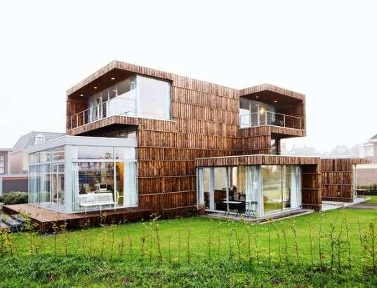 Upcycled house in Holland